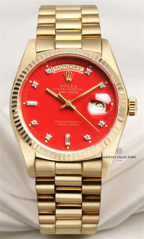 red face rolex women|vintage red face rolex.